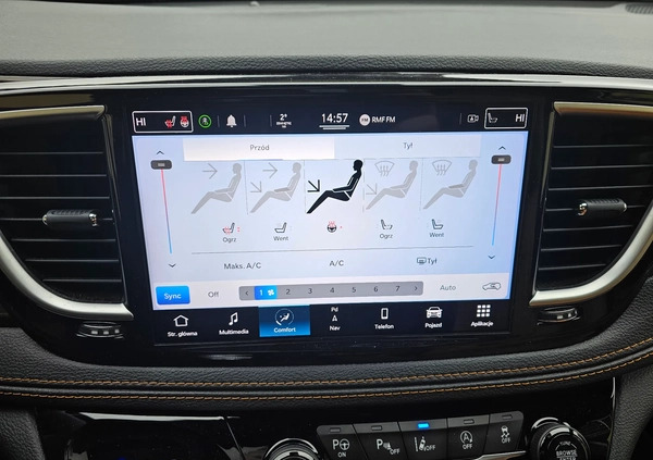 Chrysler Pacifica cena 271000 przebieg: 26167, rok produkcji 2022 z Słubice małe 781